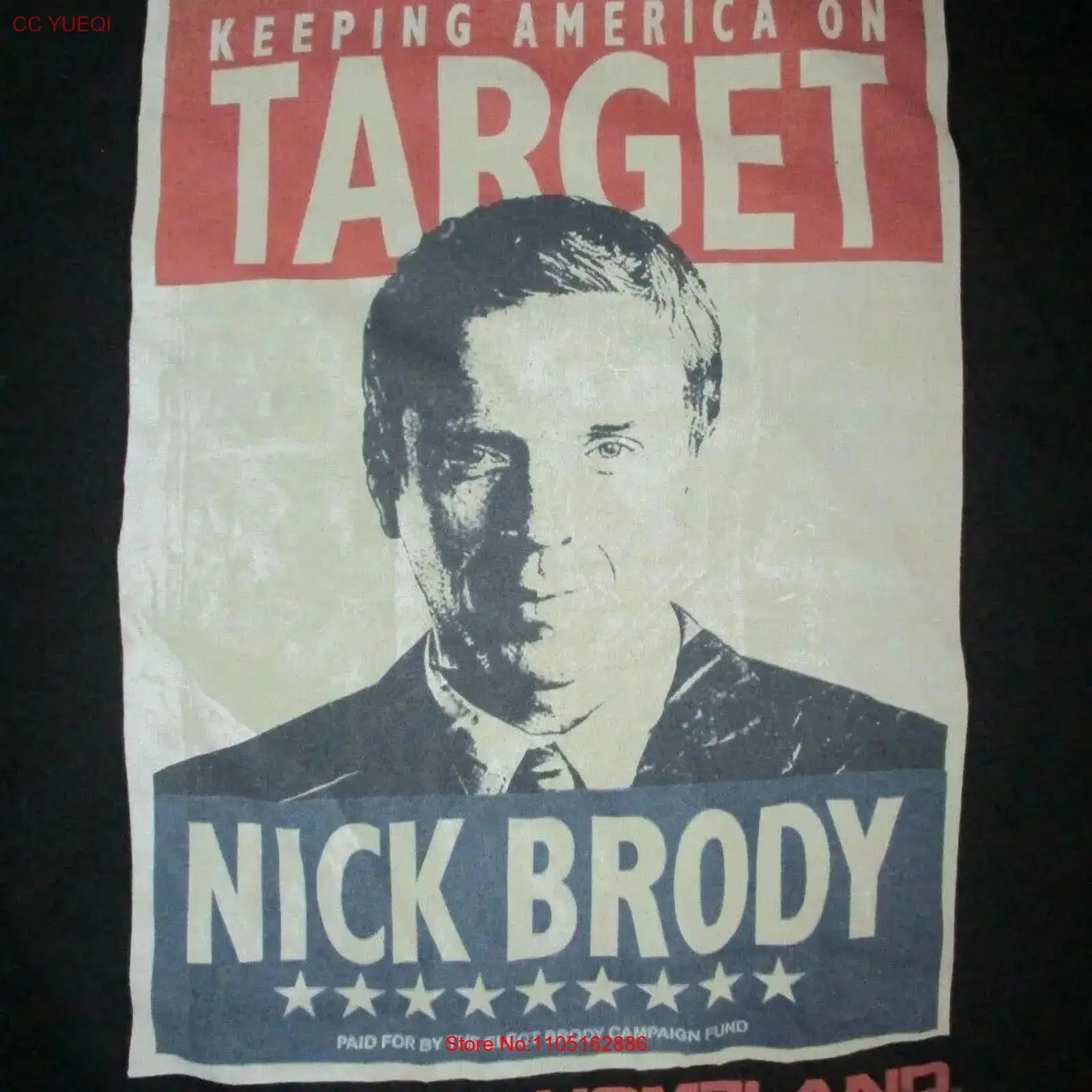 Vintage Fashion Campaigns - HOMELAND NICK BRODY T SHIRT Campaign