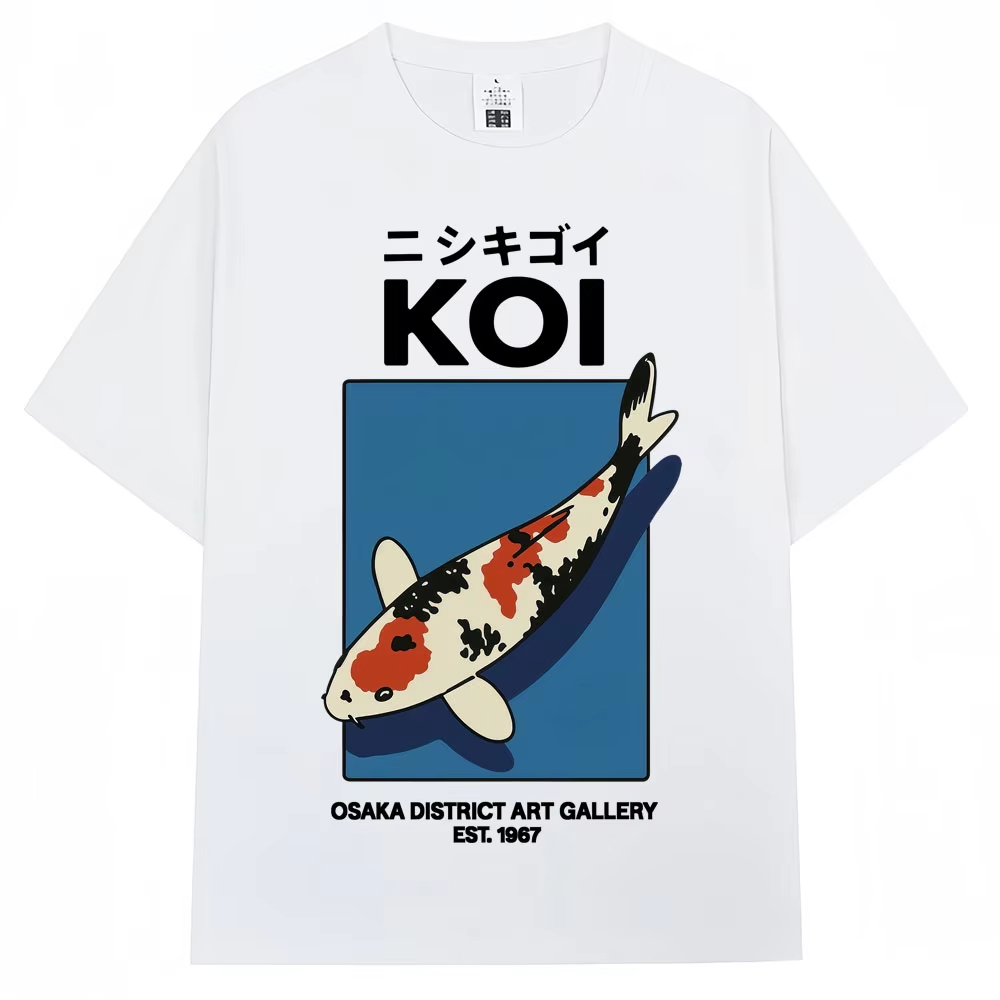 Vintage Fashion In Tokyo - Japanese Fuji Dragon Yakuza Tokyo Koi