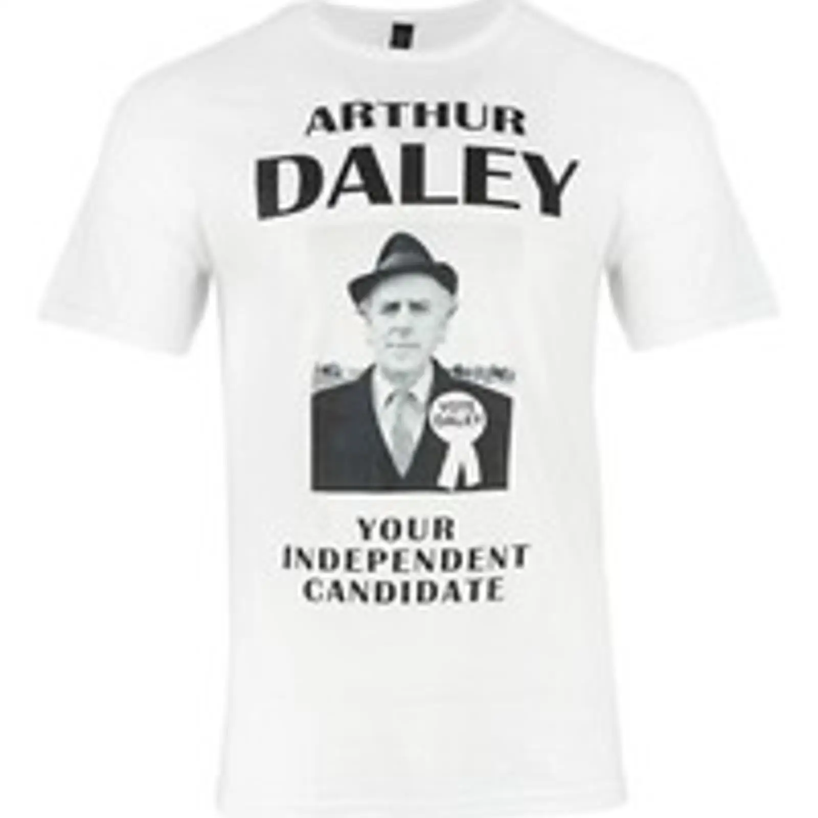 Vintage Fashion Campaigns - Minder Vote for Arthur Daley Political