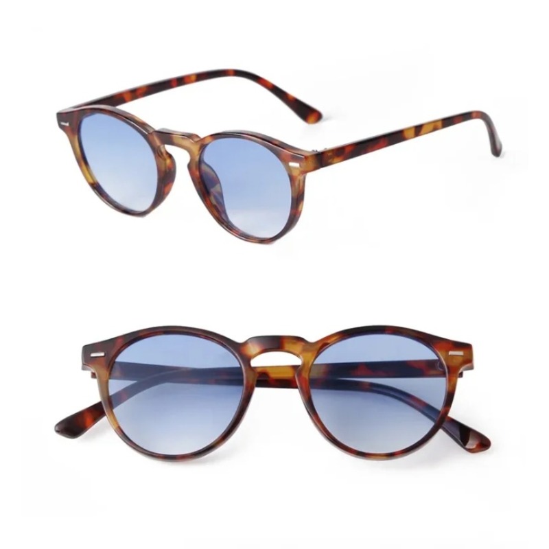 Vintage Fashion Brands - Vintage Fashion Round Sunglasses Women Men