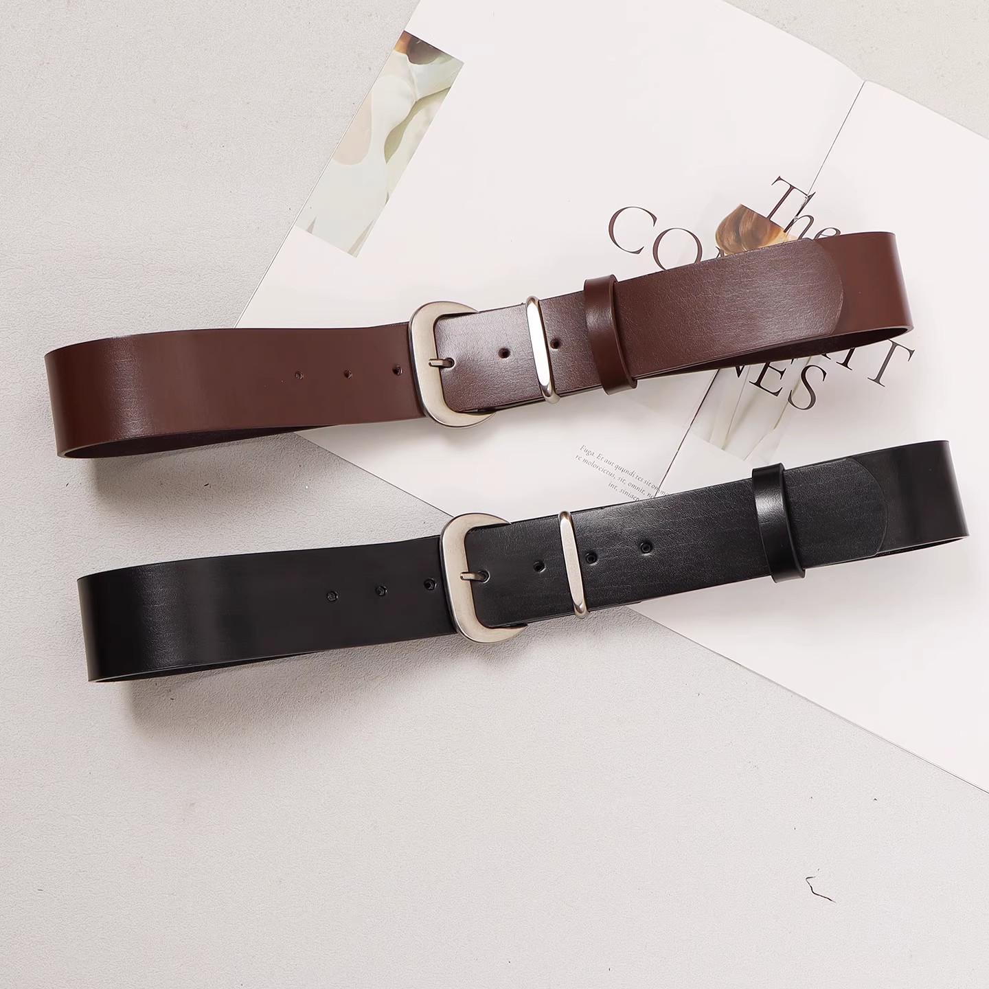 Vintage Fashion Runway - Women's Runway Fashion Vintage Genuine Leather