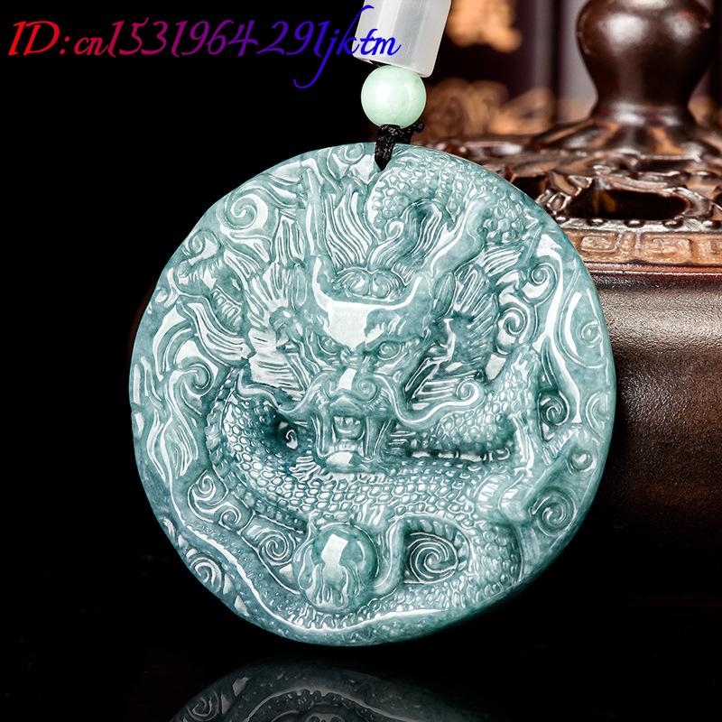 Burmese Jadeite Dragon Pendant - Vintage Fashion Accessories ulasan dan harga