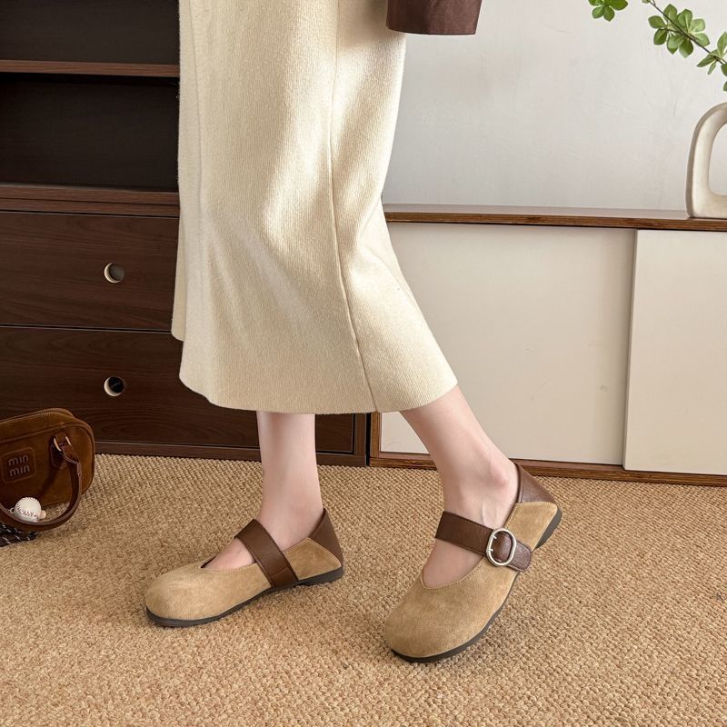 Women Summer Flats Mary Jane S - Vintage Slip Dress ulasan dan harga