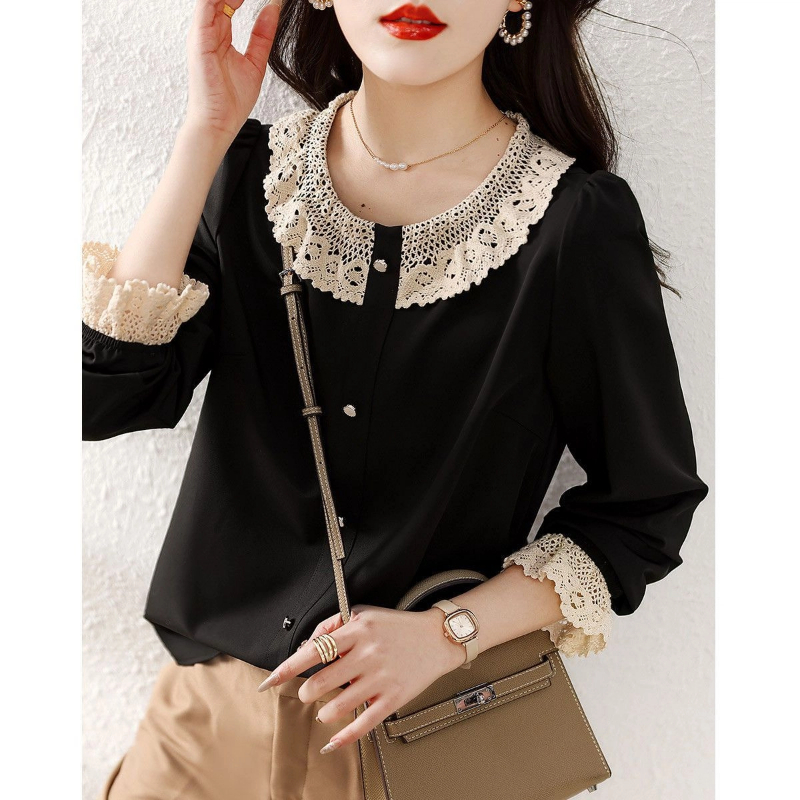 Women Clothes Contrast Patchwo - Vintage Fashion Fabrics ulasan dan harga