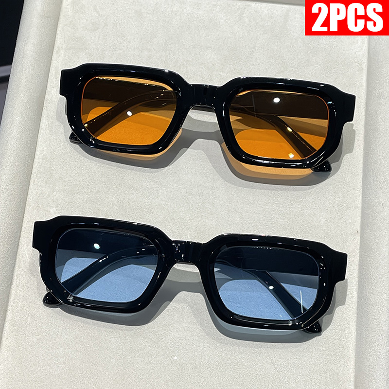 2/3PCS Vintage Rectangle Frame - Vintage Fashion Brands ulasan dan harga