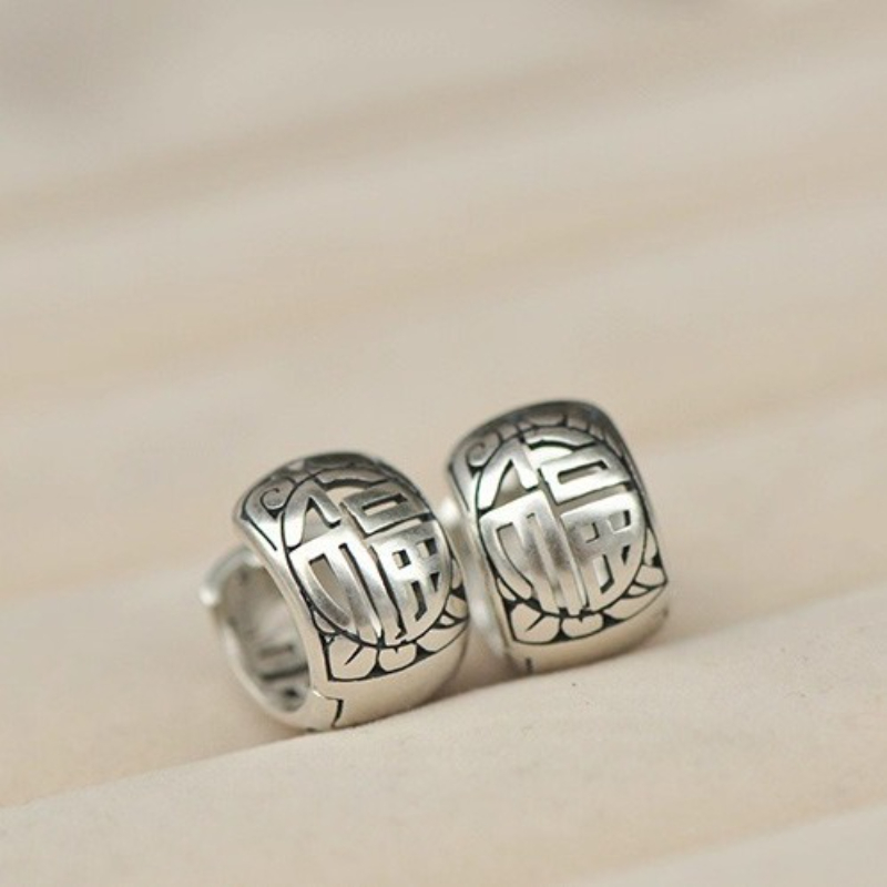 925 Silver Earrings Fashionabl - Vintage Fashion Ornaments ulasan dan harga