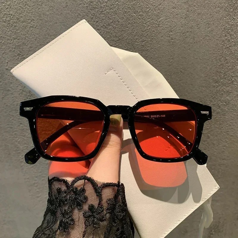 Men Rectangle Vintage Sunglass - Vintage Fashion Brands ulasan dan harga