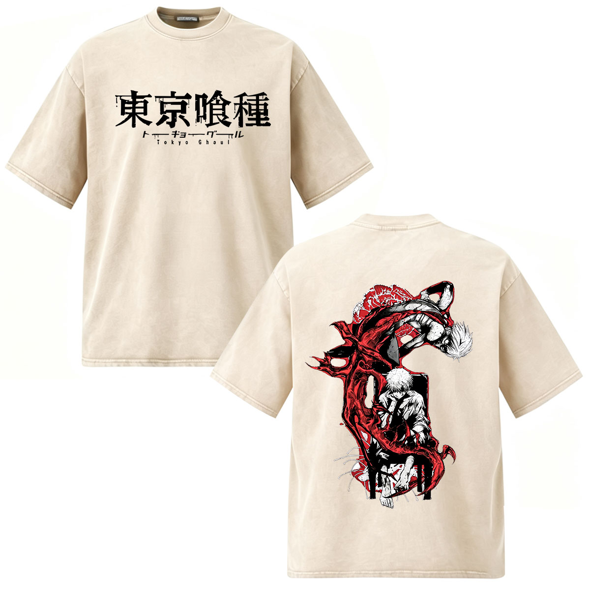Anime Tokyo Ghoul Ken Kaneki T - Vintage Fashion In Tokyo ulasan dan harga