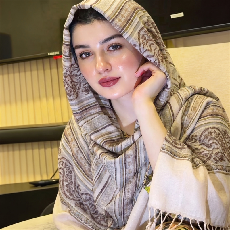 Vintage Paisley Print Hijab Fa - Vintage Fashion Hijab ulasan dan harga