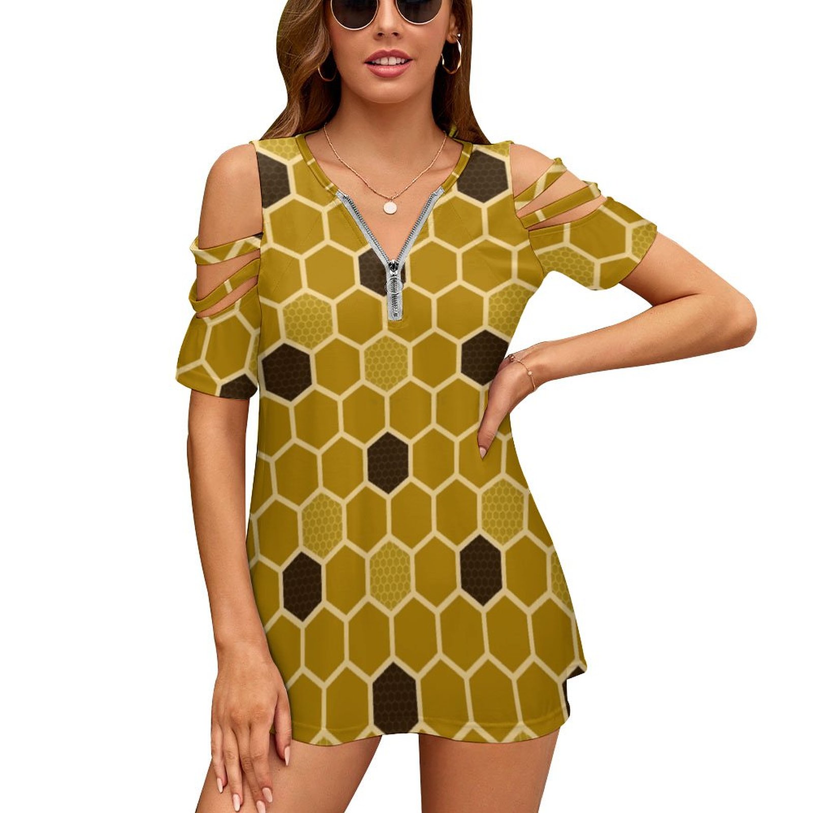 Honeycomb New Fashion Zip Off  - Vintage Fashion Bug ulasan dan harga