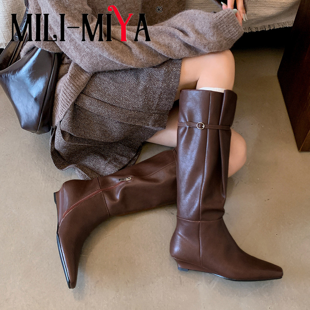 MILI-MIYA New Genuine Leather  - Vintage Slip Dress ulasan dan harga