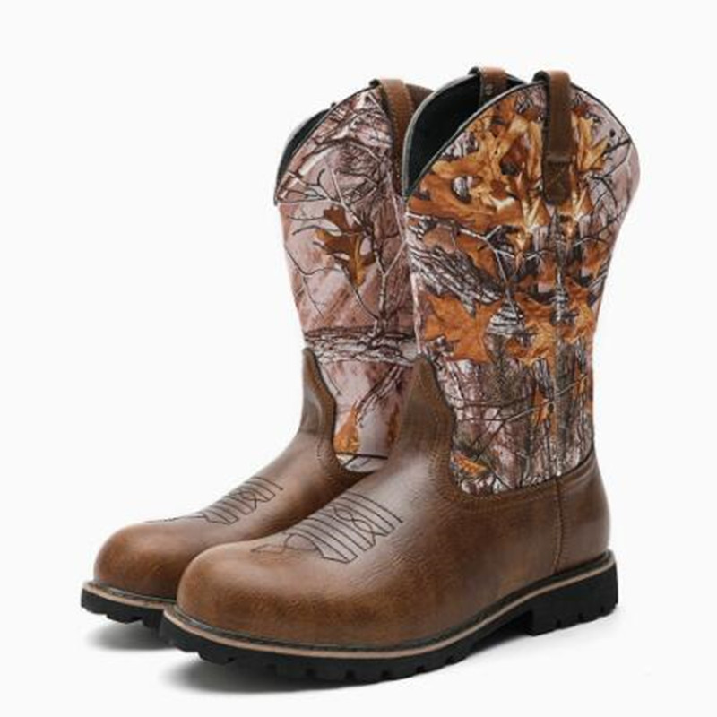 Large Size 48 Men's Boots Clas - Vintage Fashion Fabrics ulasan dan harga