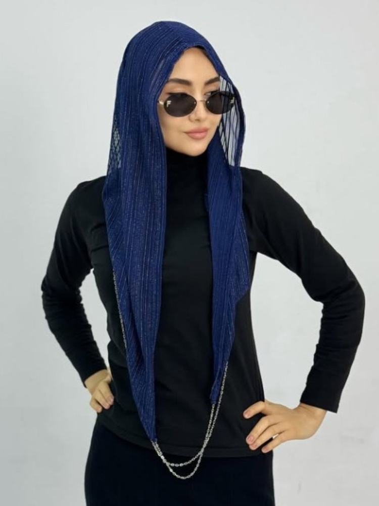 New Dubai Hood Hijab Pearl Lan - Vintage Fashion Hijab ulasan dan harga