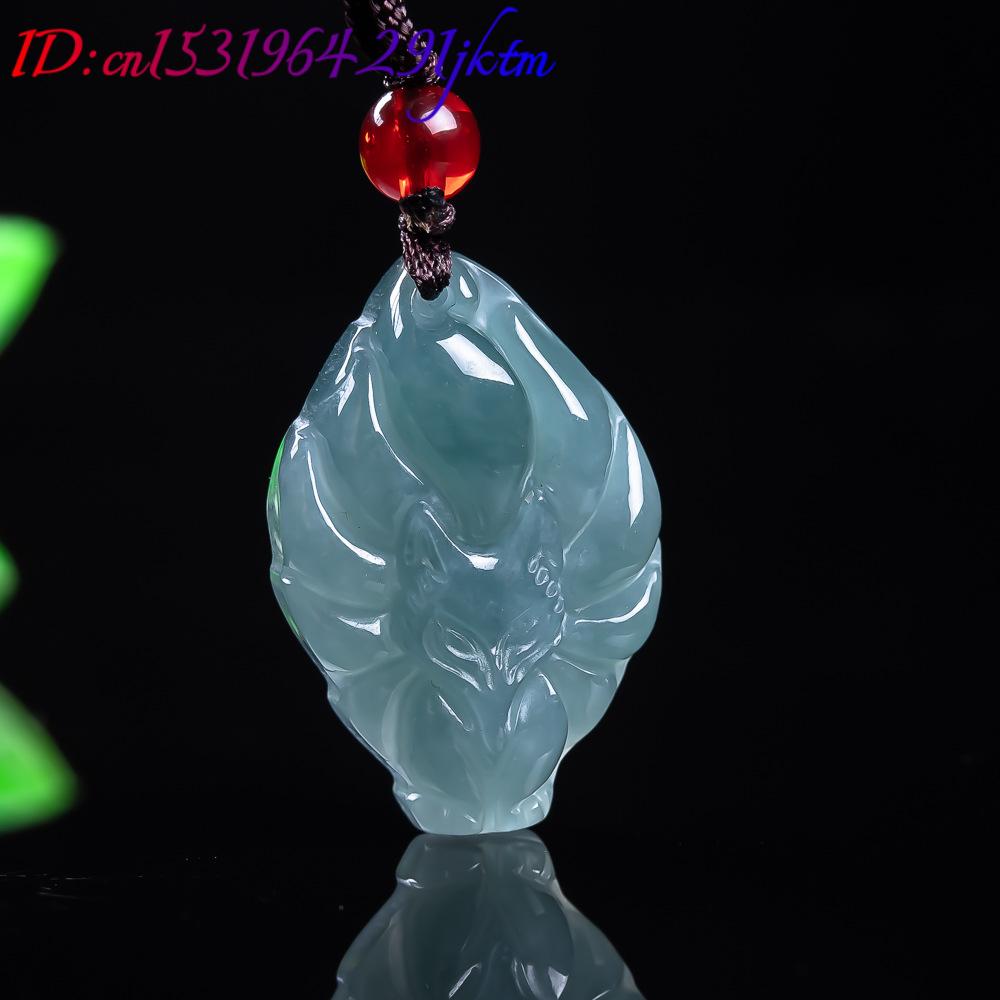 Natural Burmese Jadeite Fox Pe - Vintage Fashion Accessories ulasan dan harga
