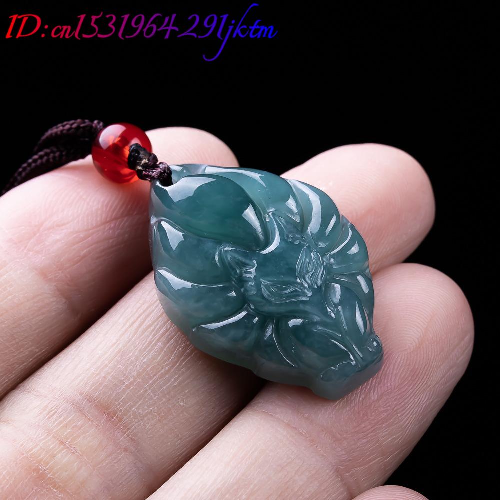 Natural Burmese Jadeite Fox Pe - Vintage Fashion Accessories ulasan dan harga