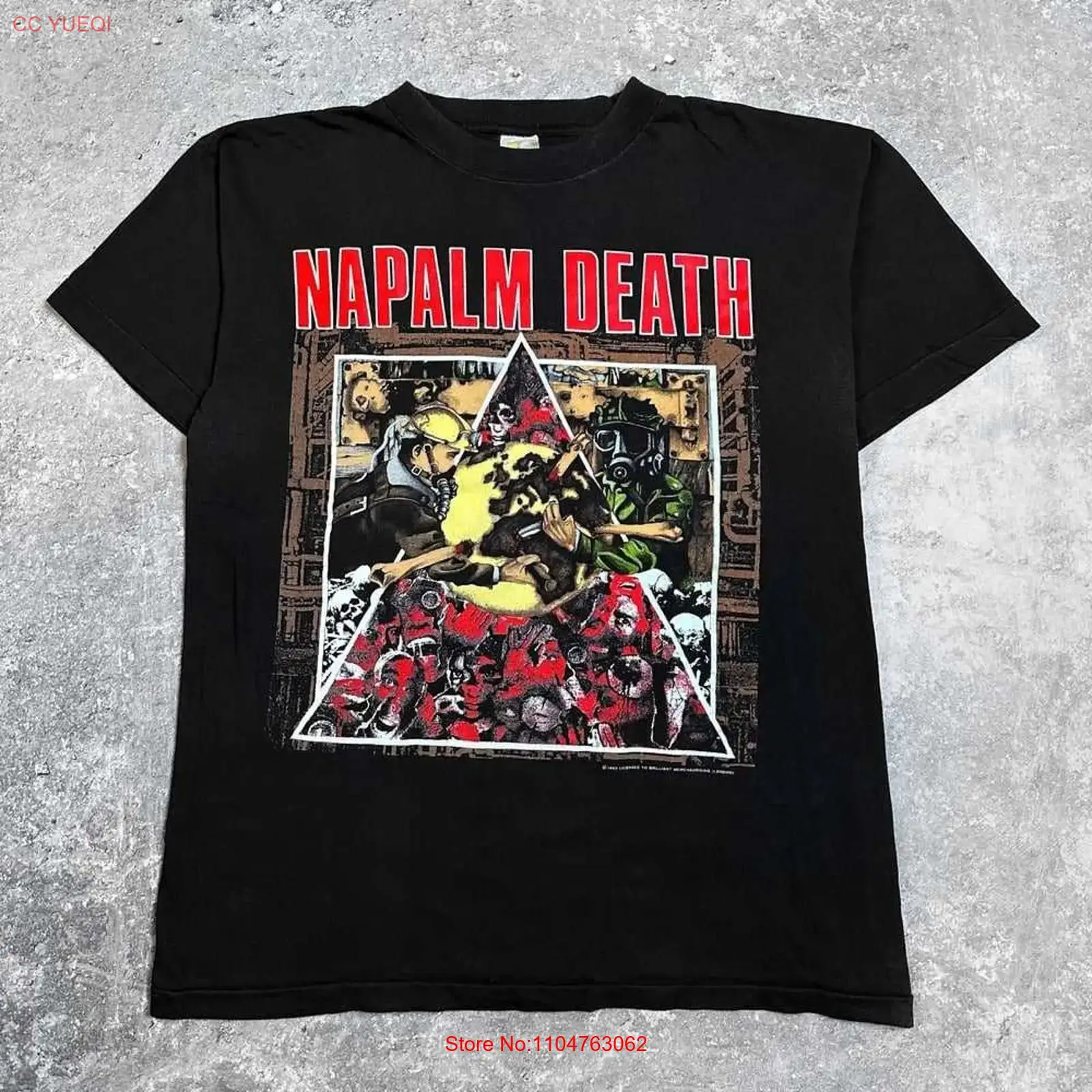 Napalm Death 1992 Campaign For - Vintage Fashion Campaigns ulasan dan harga
