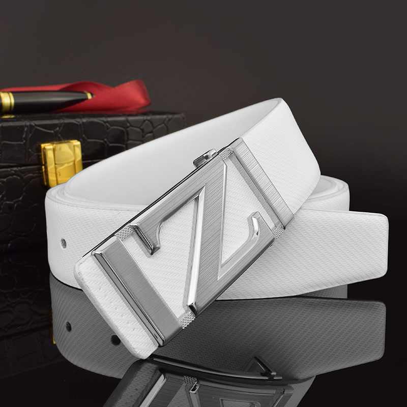 New White Men's Belt Designer  - Z Vintage Fashion ulasan dan harga
