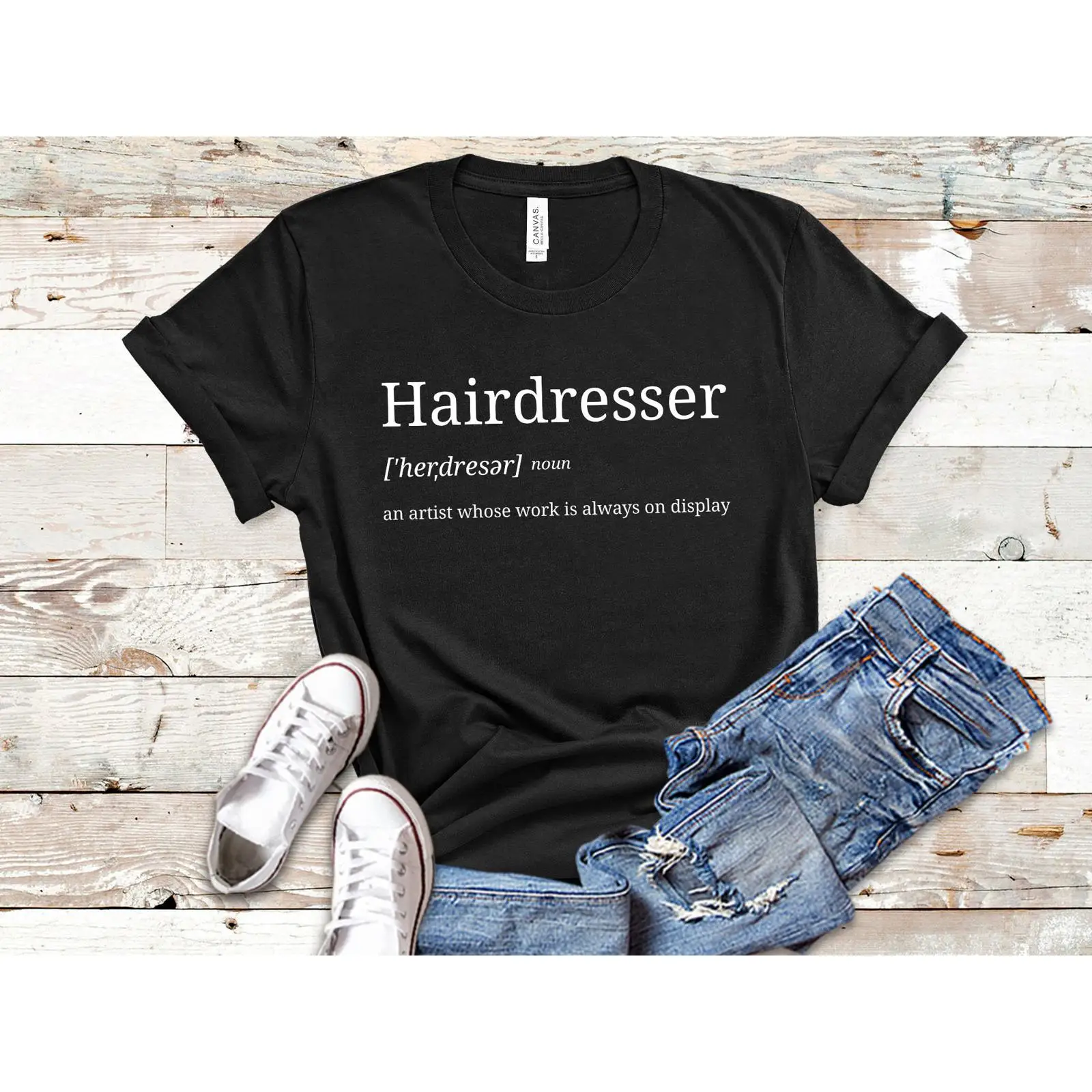 Hairdresser T Shirt Hair Dress - Vintage Fashion Quotes Short ulasan dan harga
