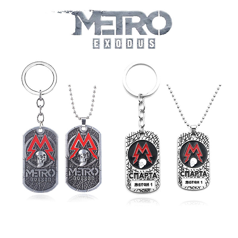 Game Metro Exodus 2033 Keychai - Vintage Fashion Tags ulasan dan harga