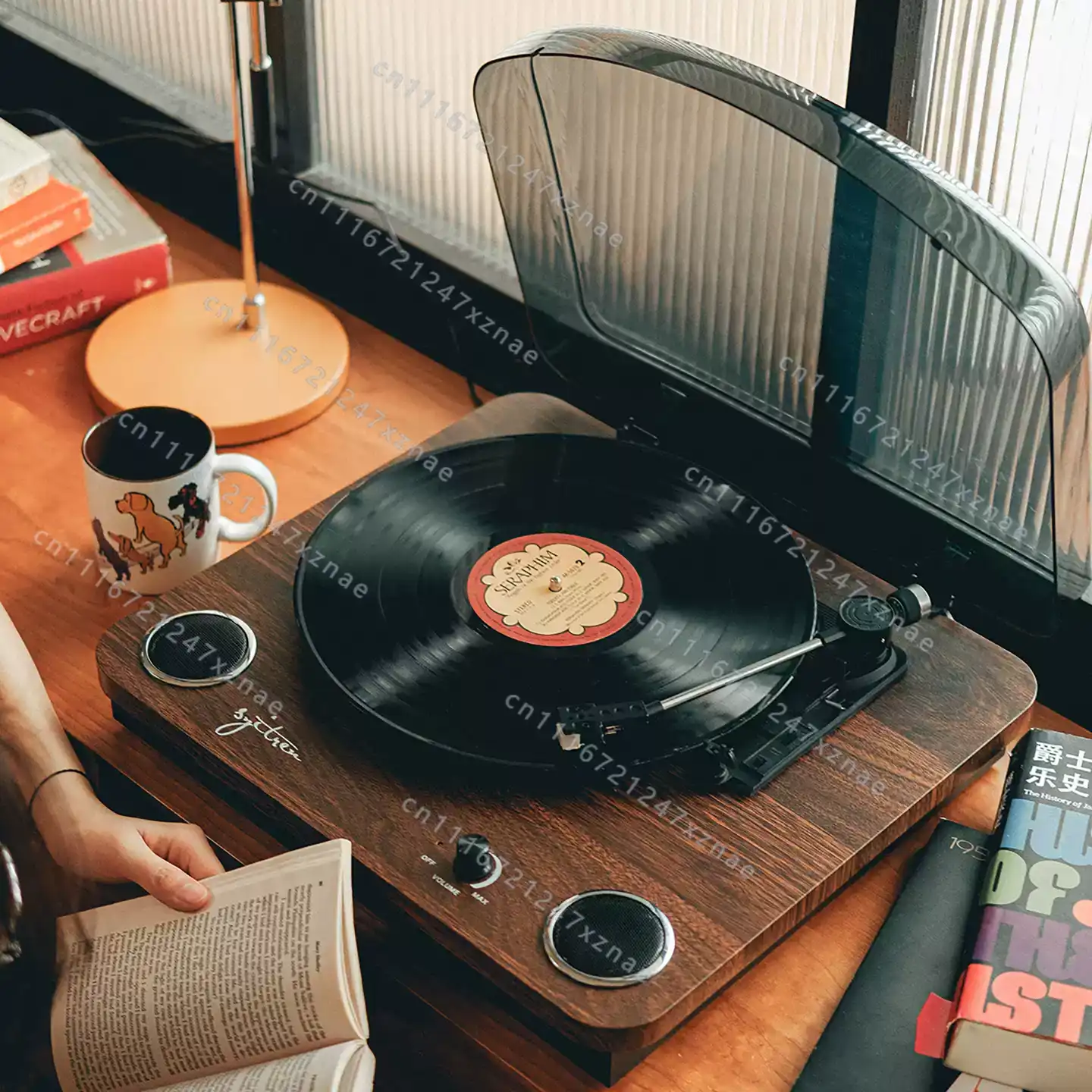Retro Phonograph Bluetooth Spe - Vintage Fashion Ornaments ulasan dan harga