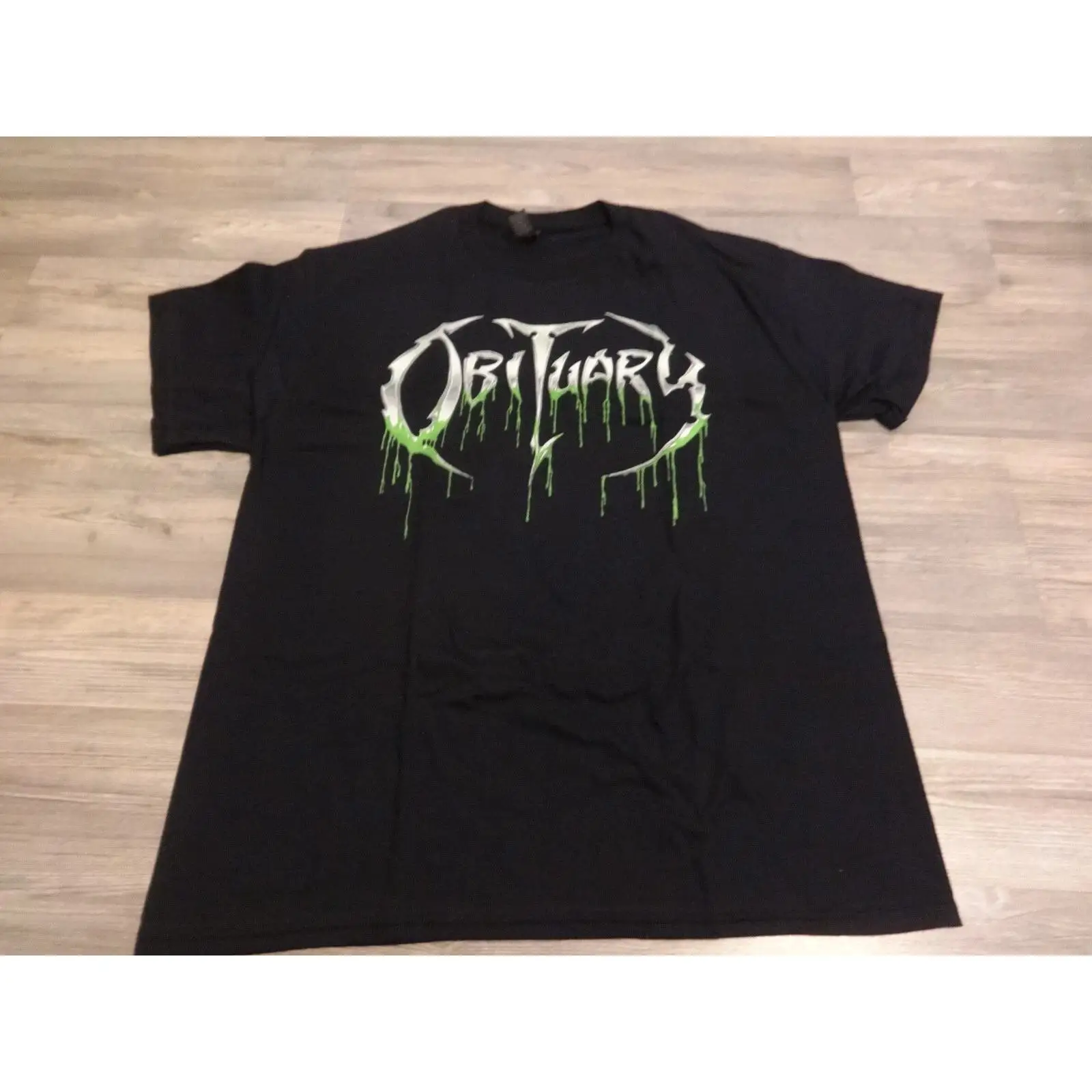 Obituary Death Metal T Shirt B - Vintage Fashion Obituaries ulasan dan harga