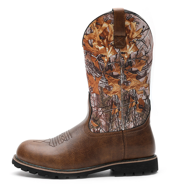 Men's Boots Classic Handmade E - Vintage Fashion Fabrics ulasan dan harga
