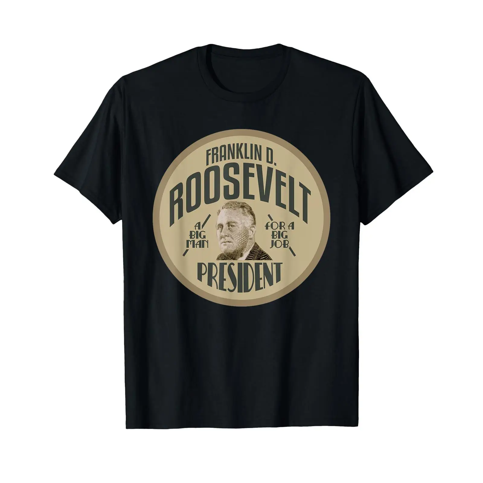 FDR Campaign T Shirt Franklin  - Vintage Fashion Campaigns ulasan dan harga
