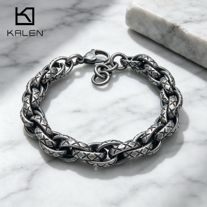 Kalen 11mm Heavy Textured Cuba - Z Vintage Fashion ulasan dan harga