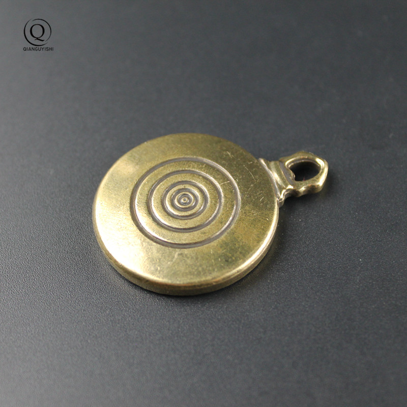 Vintage Brass Buddhist Tantra  - Vintage Fashion Tags ulasan dan harga