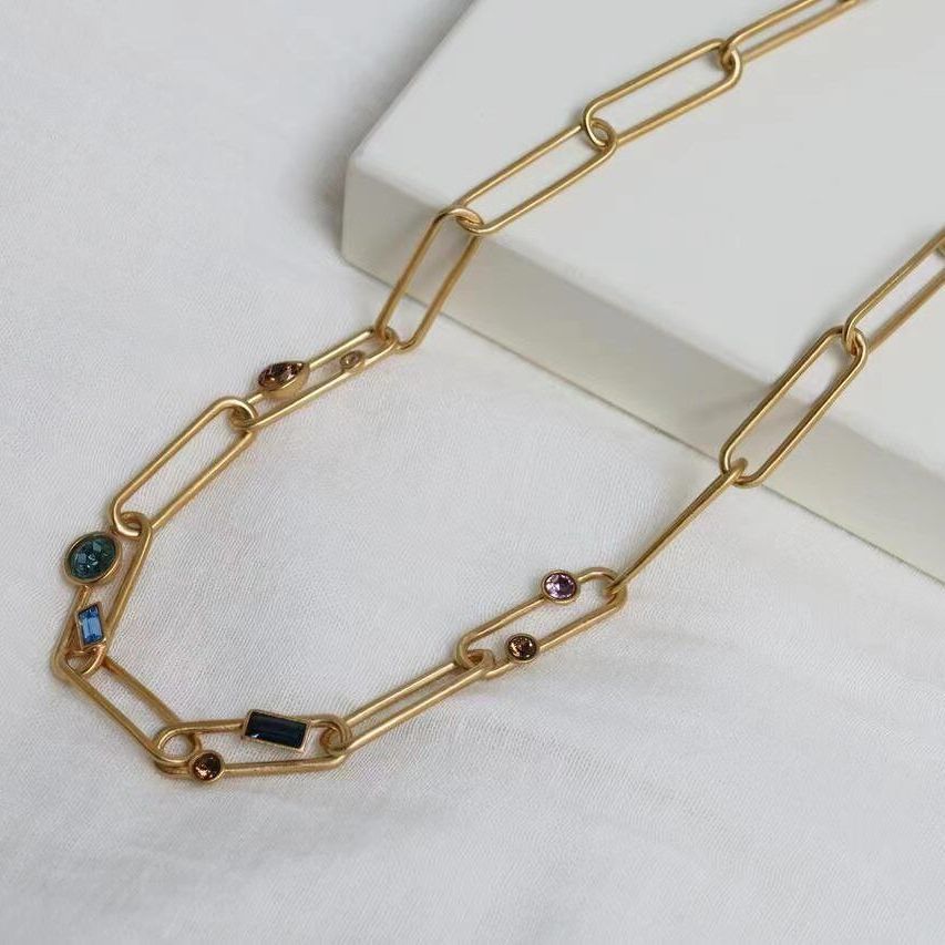 Brass AAA Zircon Natural Color - Vintage Fashion Runway ulasan dan harga
