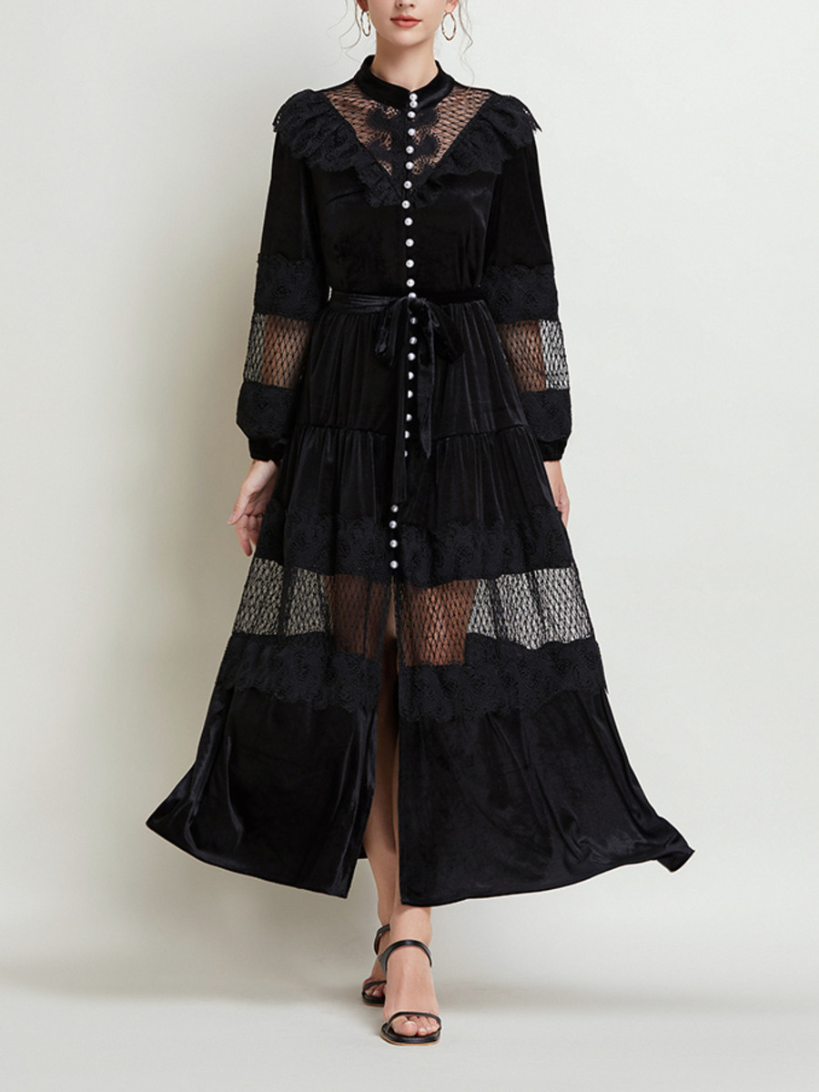 Fashion Runway Autumn Hollow O - Vintage Fashion Runway ulasan dan harga