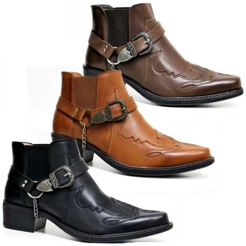 Fashion 2026 Men's Vintage Cow - Vintage Fashion Fabrics ulasan dan harga