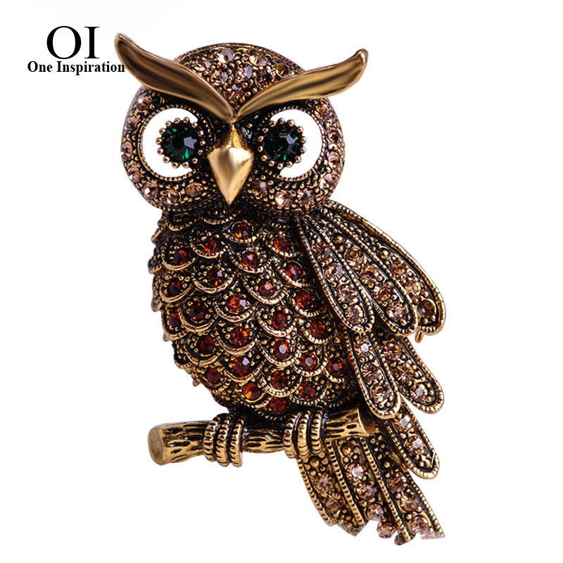 BUCOMEOI Large Bird Owls Vinta - Vintage Fashion Hijab ulasan dan harga