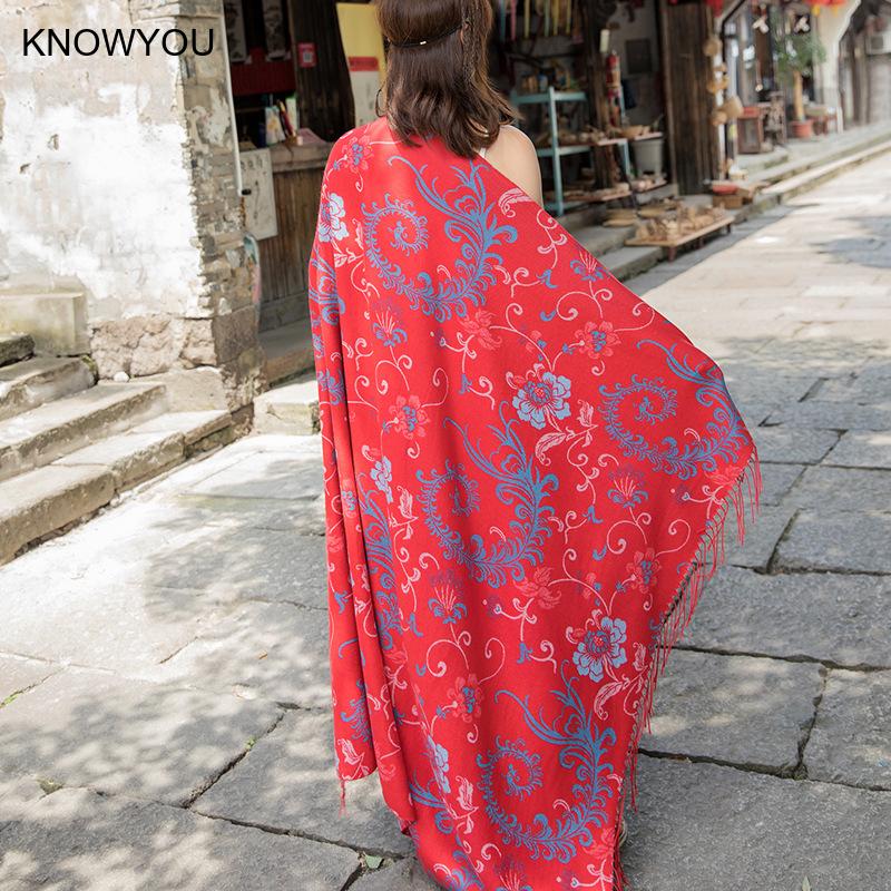 Big Size Square Scarf Imitatio - Vintage Fashion Hijab ulasan dan harga