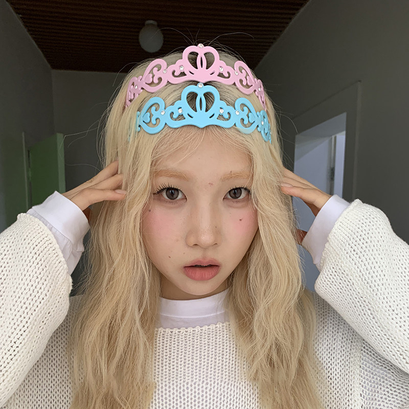 Y2K Vintage Millennium Crown S - Vintage Fashion Ornaments ulasan dan harga